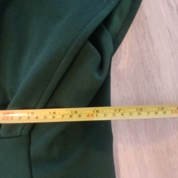 Calvin Klein Emerald Green Cap-Sleeve Sheath Dress Sz 12 - Picture 10 of 10